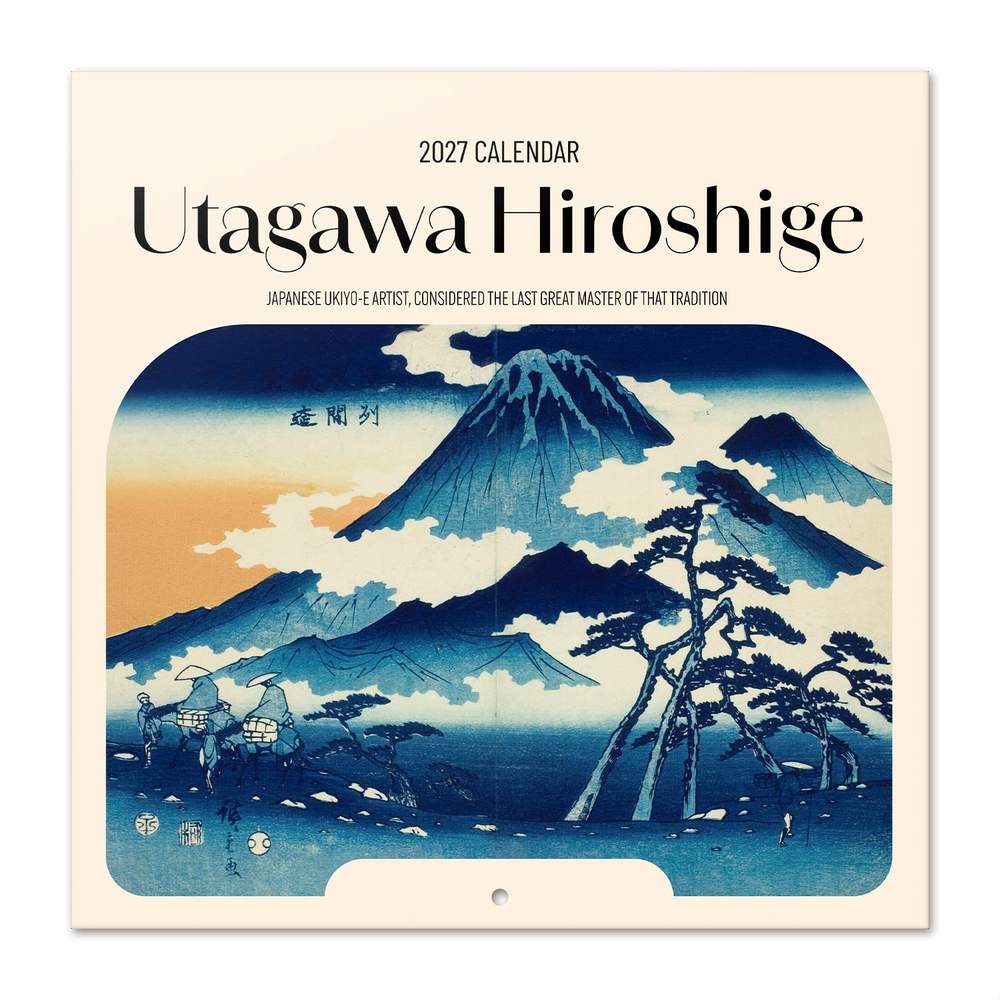 Grupo Erik - Hiroshige 2027 30X30 Kalender - Mehrfarben